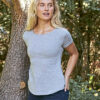 Palma Koordinaten | Ladies´ Roll Up T-Shirt – Bild 7